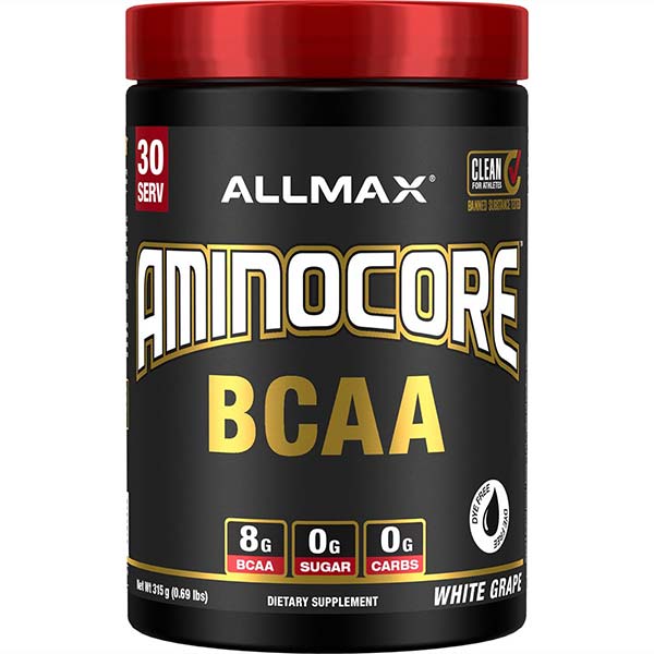 ALLMAX进口代理批发 Aminocore：BCAA补充剂粉白葡萄