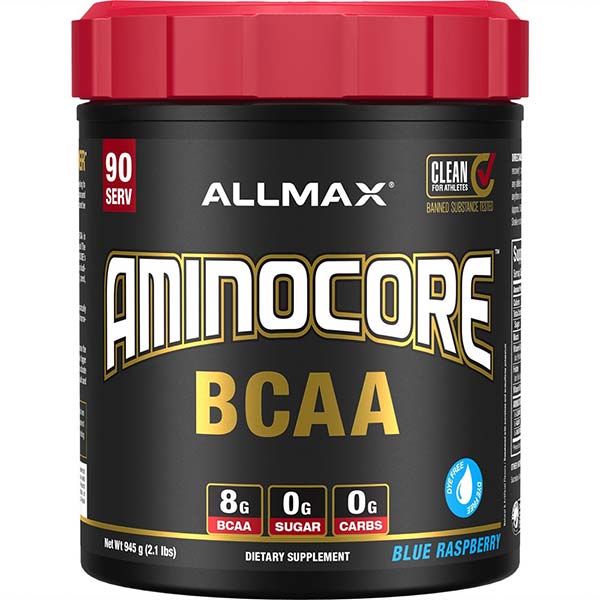 ALLMAX进口代理批发 Aminocore：BCAA补充粉90份 /蓝色覆盆子
