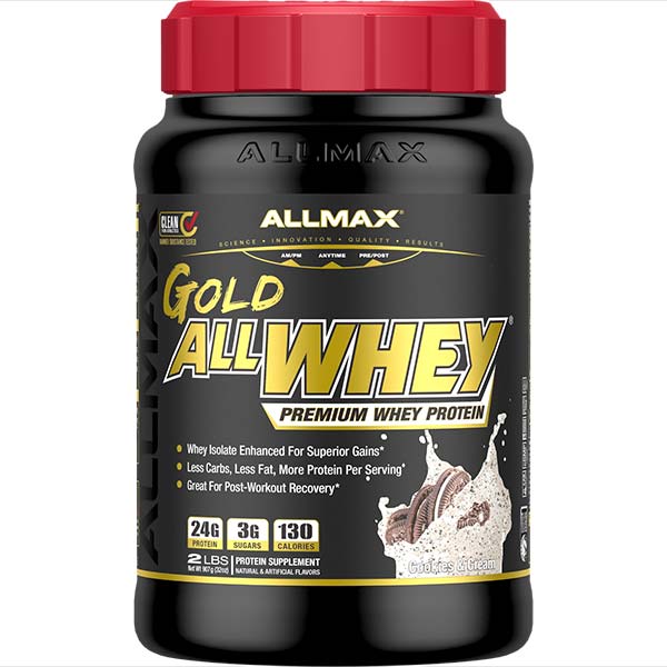 ALLMAX进口代理批发 金牌：优质乳清蛋白粉2磅 /饼干和奶油