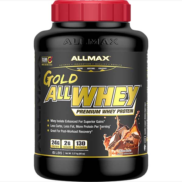 ALLMAX进口代理批发 金牌：优质乳清蛋白粉5磅 /巧克力