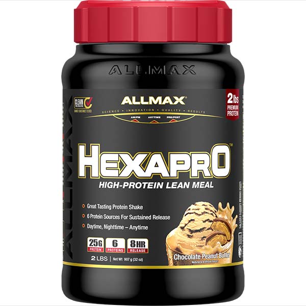 ALLMAX进口代理批发 己糖：高蛋白质瘦肉2磅 /巧克力花生酱