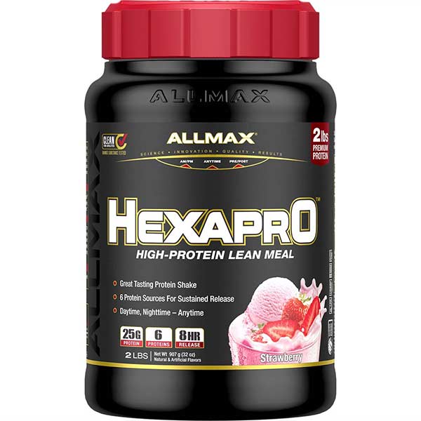 ALLMAX进口代理批发 六链球菌：高蛋白质瘦肉2磅 /草莓