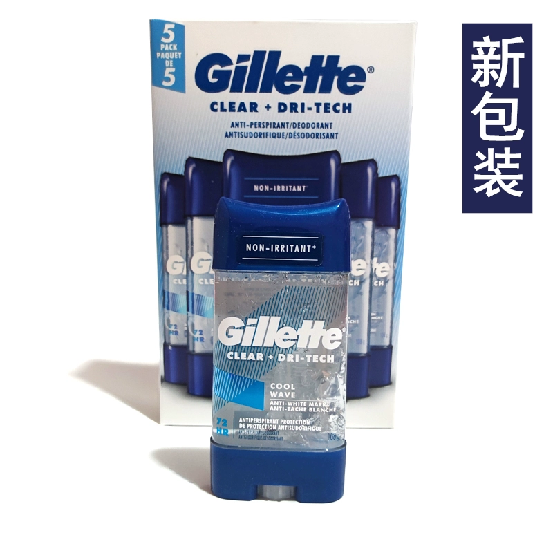 酷牌库|商品详情-进口货源代理批发 现货加拿大Gillette吉列止汗膏男士香体膏止汗露快干ㄠ108g一支