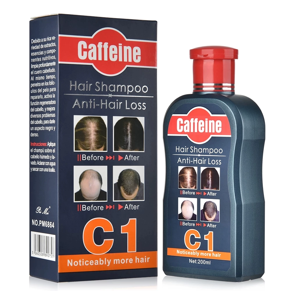 酷牌库|商品详情-进口货源代理批发 Caffeine Shampoo Slow Down Hair Loss Stimulate Hair Growth