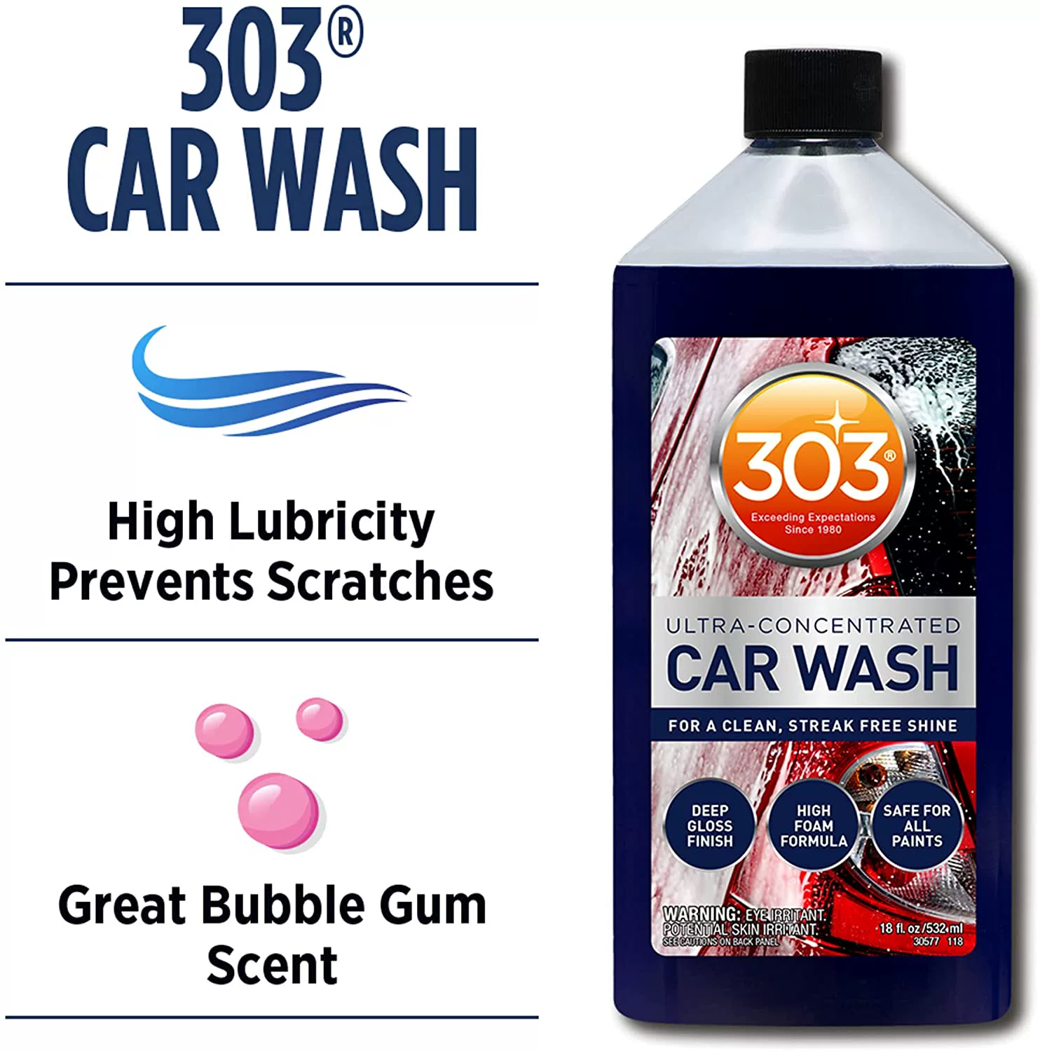 酷牌库|商品详情-进口货源代理批发 303超浓缩洗车液 303 Products ULTRA CONCENTRATED CAR WASH