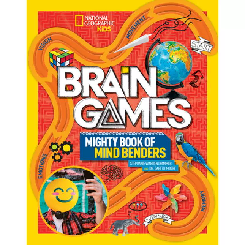 酷牌库|商品详情-进口货源代理批发 【4周达】Brain Games 2: Mighty Book of Mind Benders [9781426332852]