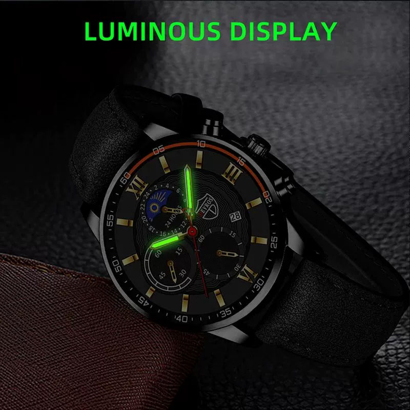 酷牌库|商品详情-进口货源代理批发 Men Sport Watch Luxury Stainless Steel Quartz Wristwatch Man