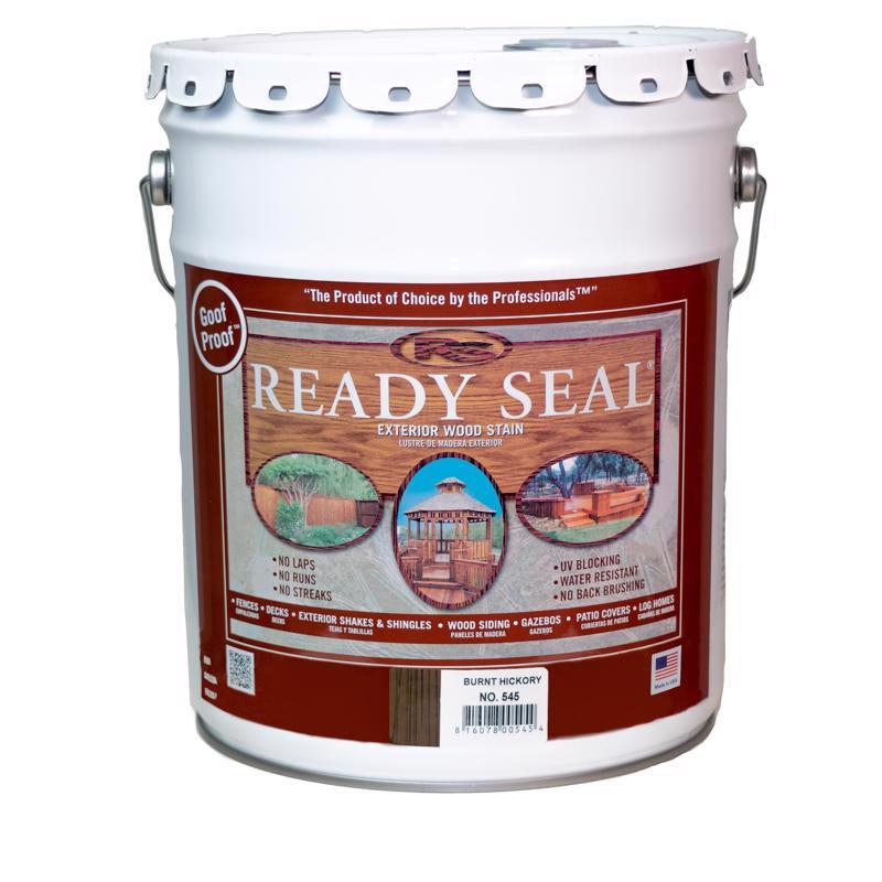 READY SEAL进口代理批发 Ready Seal 防漏半透明平烧山核桃油基渗透木材着色剂/密封剂 5