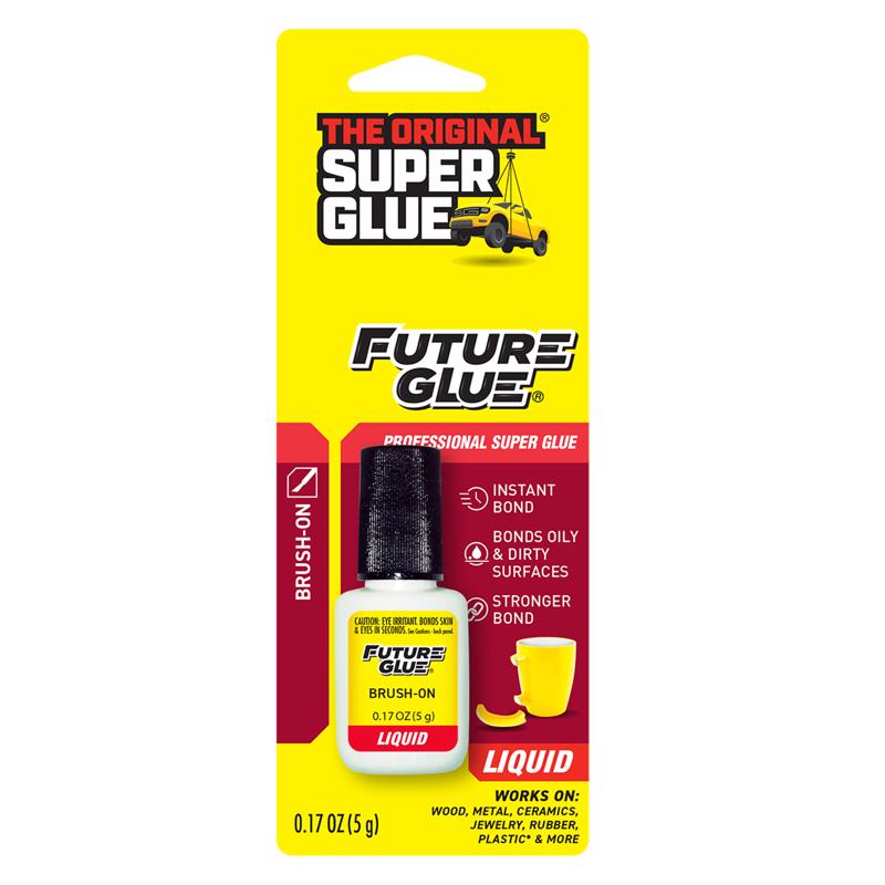 THE ORIGINAL SUPER GLUE进口代理批发 The Original Super Glue Future Glue 超强透明通用超级胶水 0.17 盎司