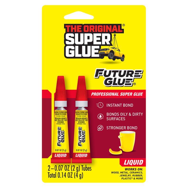 THE ORIGINAL SUPER GLUE进口代理批发 The Original Super Glue Future Glue 超强力透明万能超级胶水 2 件装