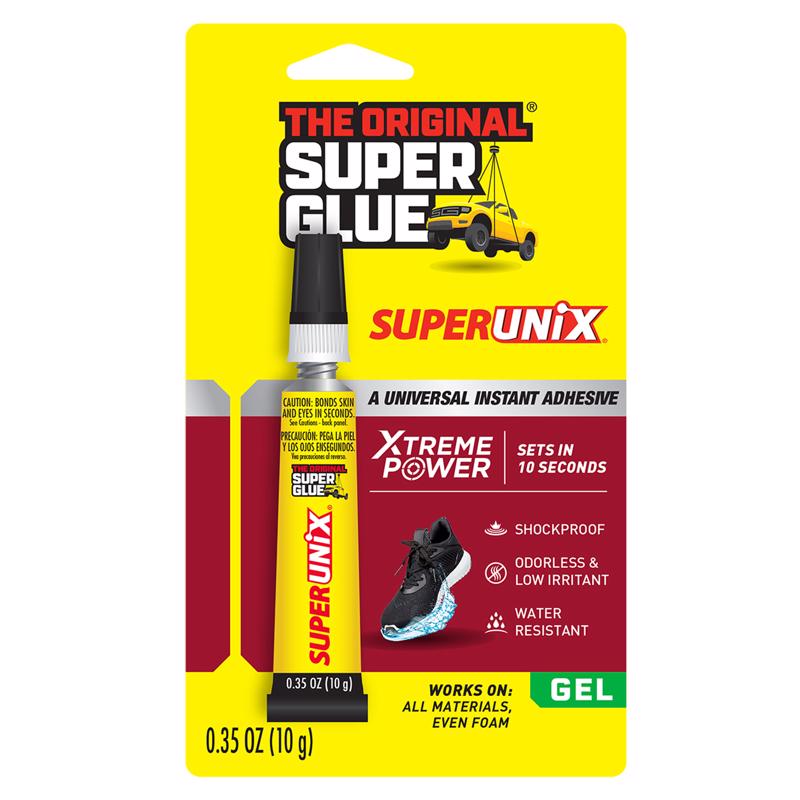 THE ORIGINAL SUPER GLUE进口代理批发 原装超级胶水 Superunix 超强通用超级胶水 0.35 盎司