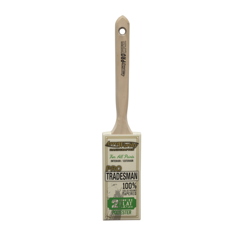 ARROWORTHY进口代理批发 ArroWorthy Pro-Tradesman 2 英寸中号软扁漆刷