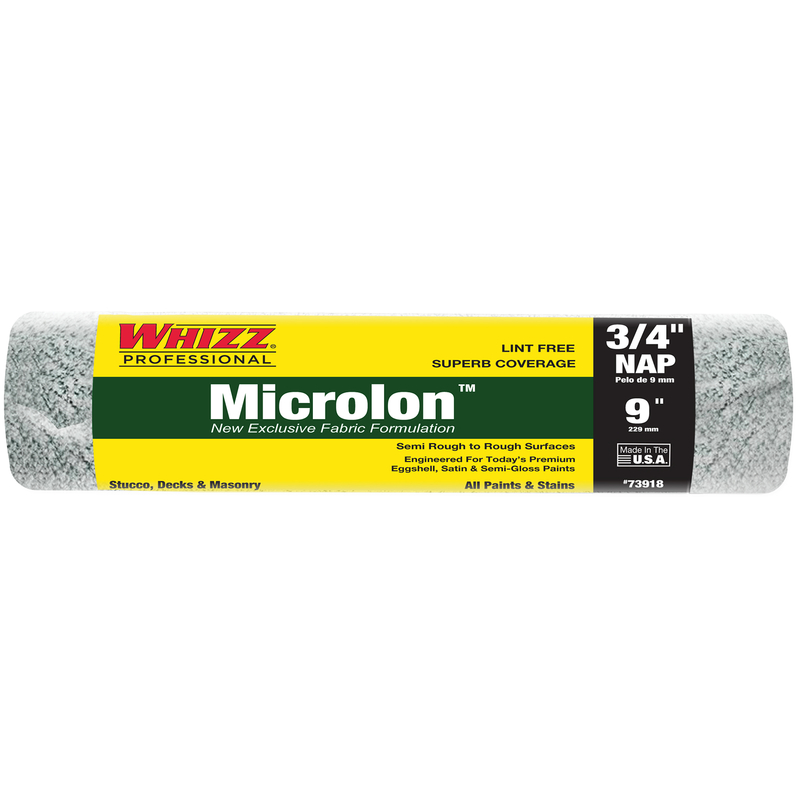 WHIZZ进口代理批发 Whiz Microlon 9 英寸 WX 3/4 英寸笼式油漆滚筒盖 1 个装