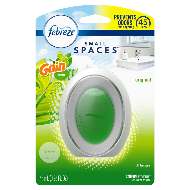 酷牌库|商品详情-FEBREZE进口代理批发 Febreze Small Spaces Original Gain Scent 空气清新剂 0.25 盎司液体 1 包