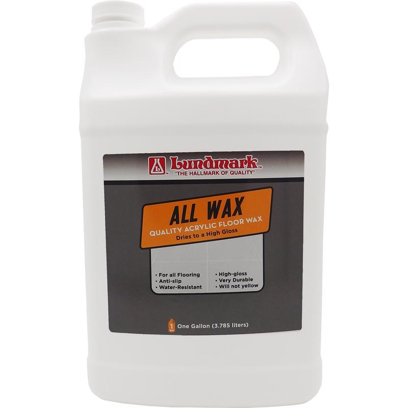 LUNDMARK进口代理批发 Lundmark All Wax 高光防滑地板蜡液体 1 加仑