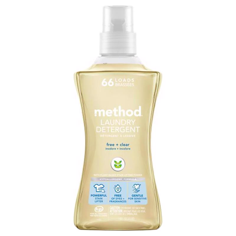 METHOD进口代理批发 Method Free & 清香洗衣液 53.5 盎司 1 包