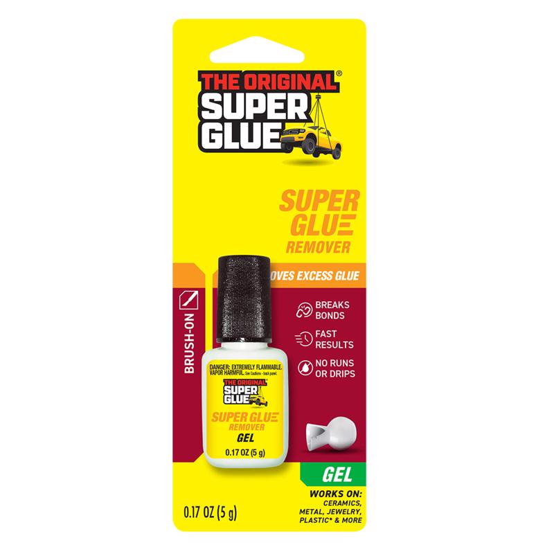 THE ORIGINAL SUPER GLUE进口代理批发 The Original Super Glue 凝胶除胶剂 0.17 盎司