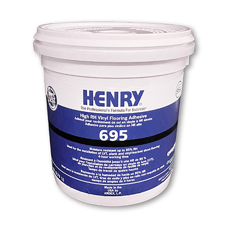 HENRY进口代理批发 Henry 695 乙烯基地板粘合剂 1 加仑