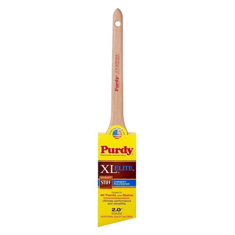 PURDY进口代理批发 Purdy XL Elite Dale 2 英寸硬角修剪油漆刷