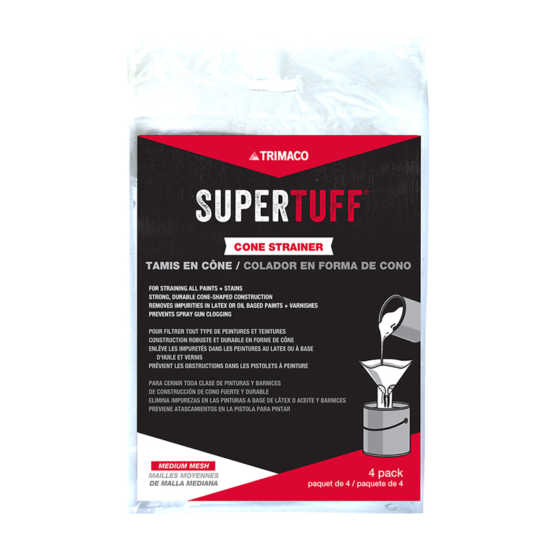 SUPERTUFF进口代理批发 SuperTuff 白色网状锥形油漆过滤器