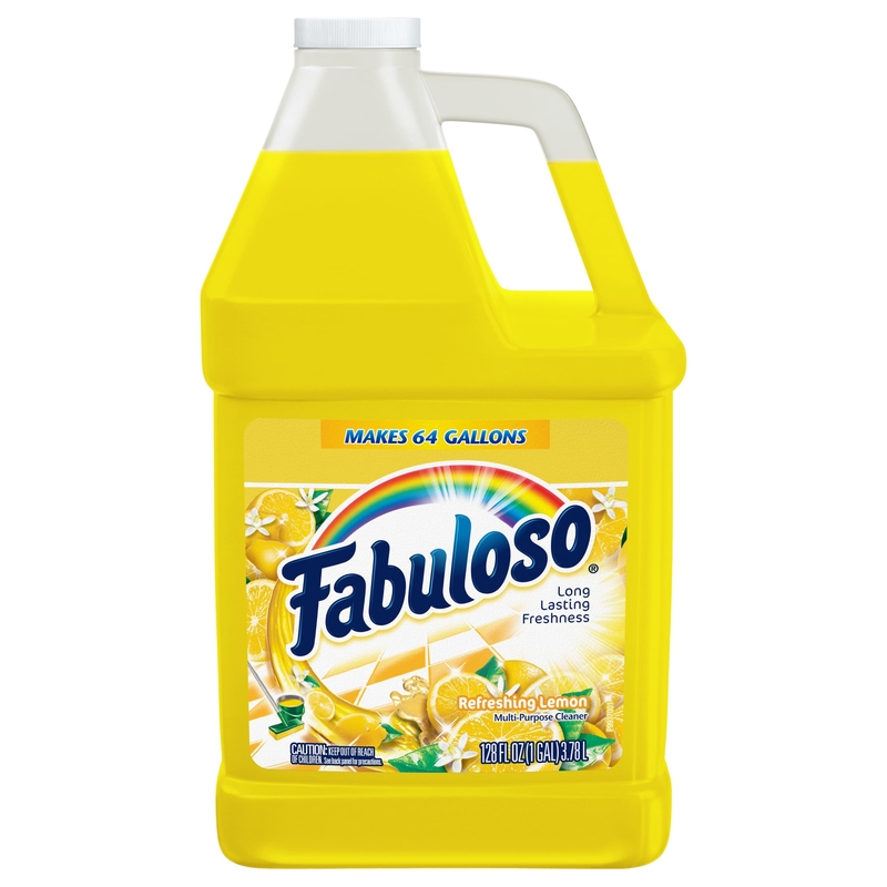 FABULOSO进口代理批发 Fabuloso 柠檬香味多用途清洁液 128 盎司