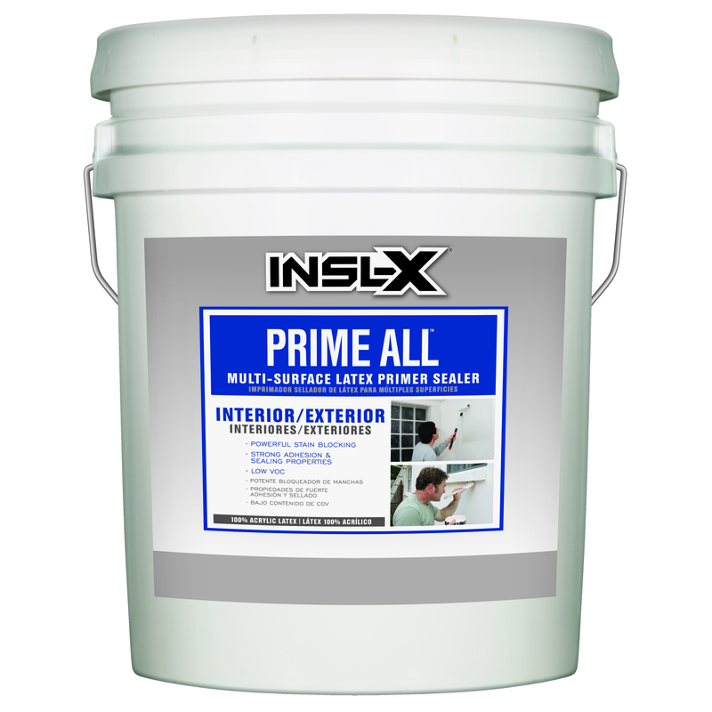 INSL-X进口代理批发 Insl-X Prime 全白平水性丙烯酸乳胶多表面乳胶底漆密封剂 5 加仑