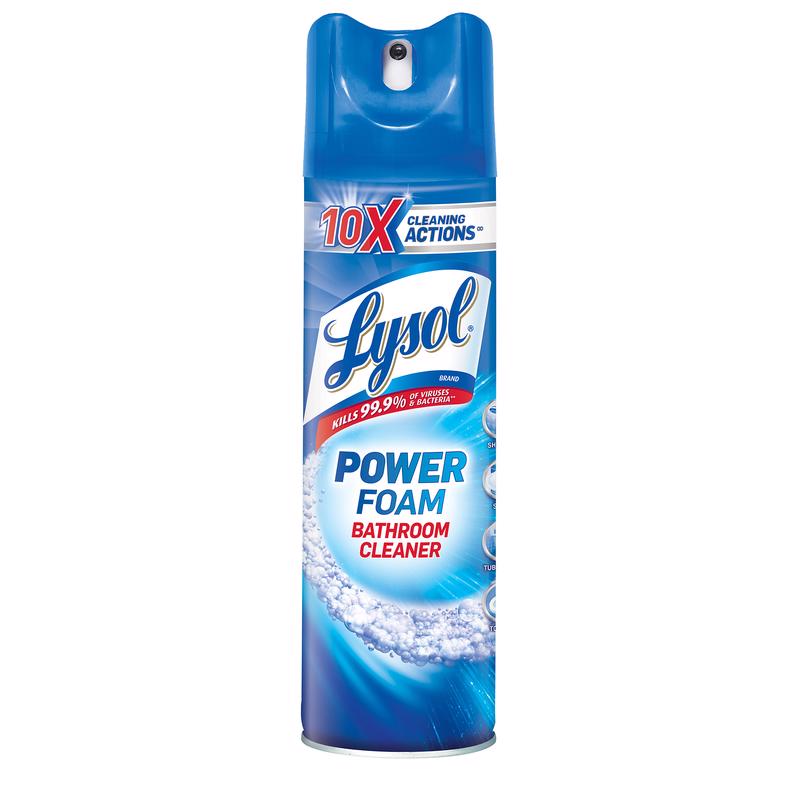 LYSOL进口代理批发 Lysol 清新香味浴室清洁剂 24 盎司泡沫