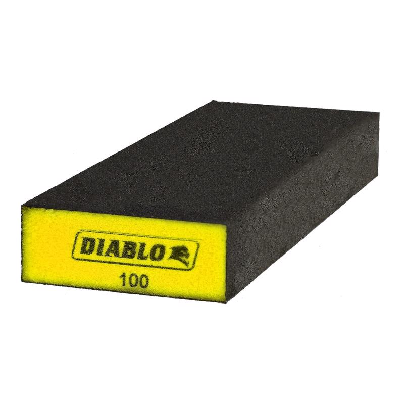 DIABLO进口代理批发 Diablo 8 英寸 LX 3 英寸 WX 1 英寸 100 粒度细块打磨海绵