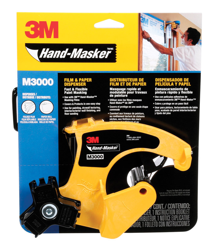 3M进口代理批发 3M Hand-Masker 11.13 英寸宽胶带座 1 个装