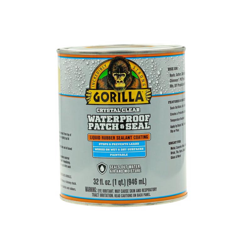 GORILLA进口代理批发 Gorilla 透明橡胶液体橡胶防水密封剂 32 盎司