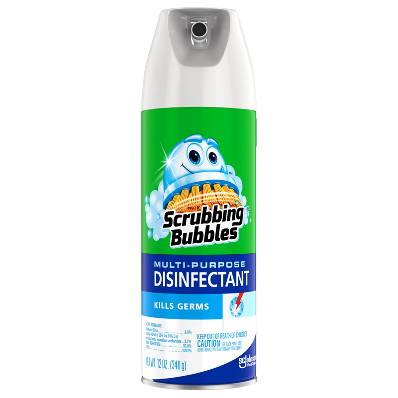 SCRUBBING BUBBLES进口代理批发 Scrubbing Bubbles 清新香味消毒剂 12 盎司 1 包