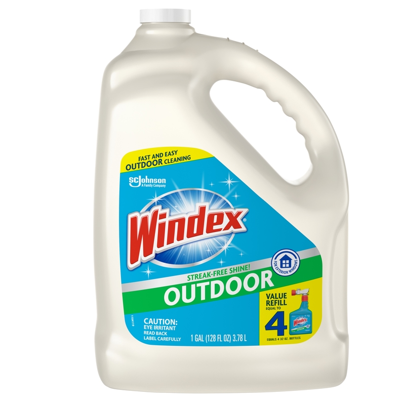 WINDEX进口代理批发 Windex 原味户外玻璃清洁剂 128 盎司液体