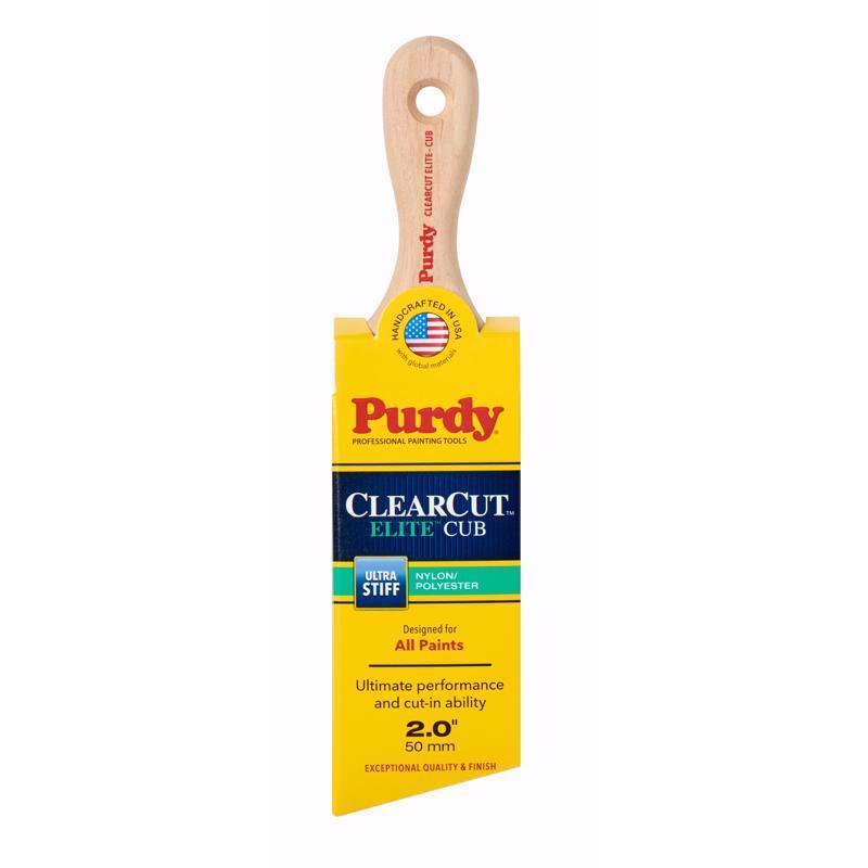 PURDY进口代理批发 Purdy Clearcut Elite Cub 2 英寸超硬角修剪油漆刷