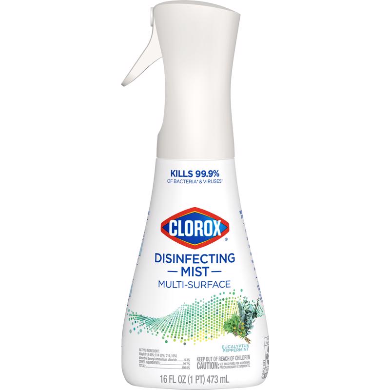 CLOROX进口代理批发 Clorox 桉树薄荷香味消毒清洁剂 16 盎司 1 包