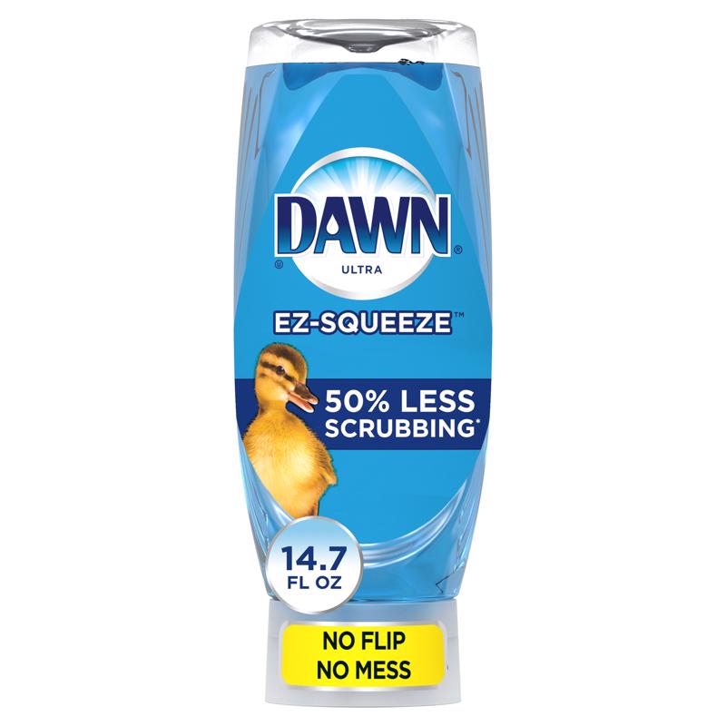 DAWN进口代理批发 Dawn EZ Squeeze Ultra 原味液体洗碗皂 14.7 盎司 1 包