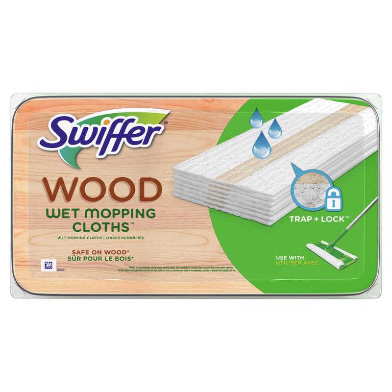 酷牌库|商品详情-SWIFFER进口代理批发 Swiffer Sweeper 5.4 英寸湿超细纤维拖把补充垫 20 个/包