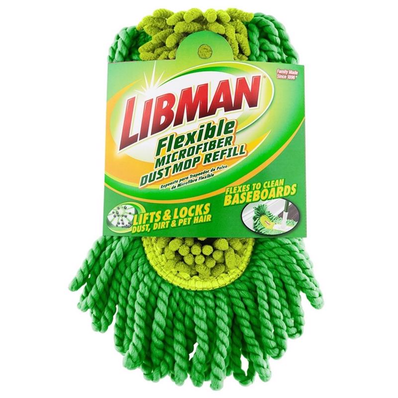 LIBMAN进口代理批发 Libman Dust 超细纤维拖把补充装 1 包