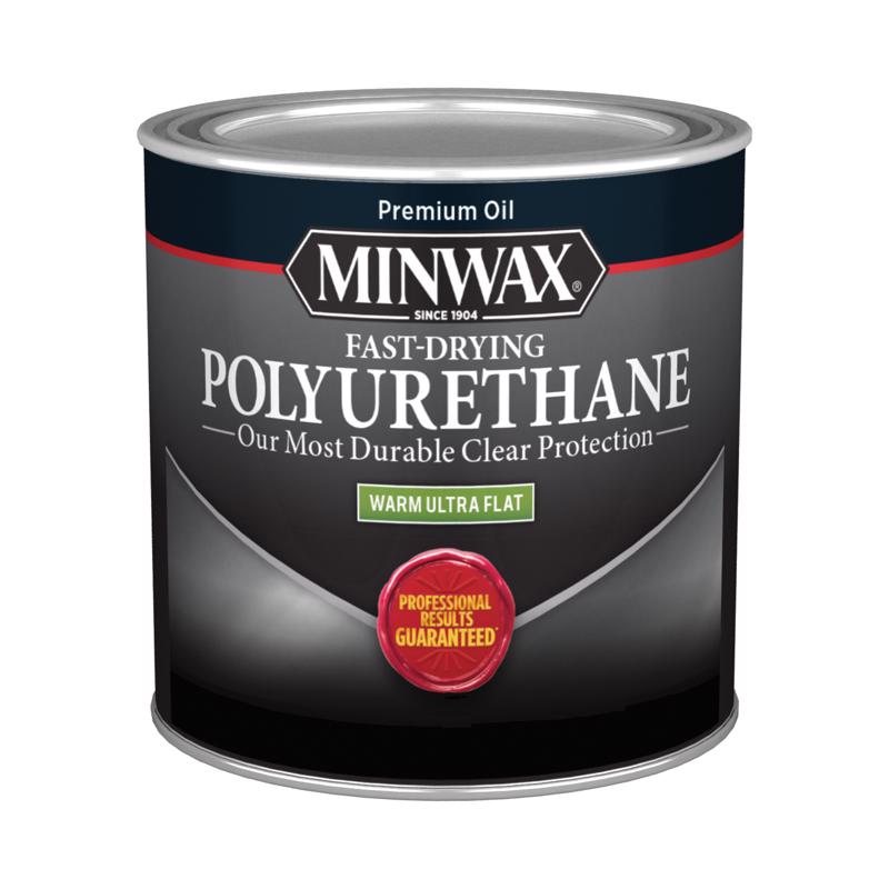 MINWAX进口代理批发 Minwax Warm 超平透明油基快干聚氨酯 0.5 磅