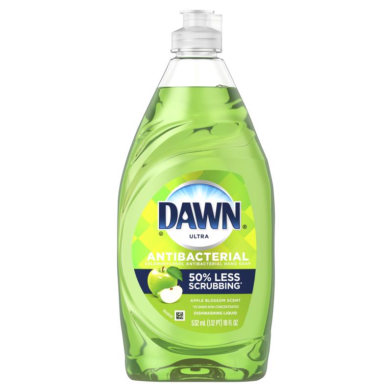 酷牌库|商品详情-DAWN进口代理批发 Dawn Ultra 苹果香味液体洗碗皂 18 盎司 1 包