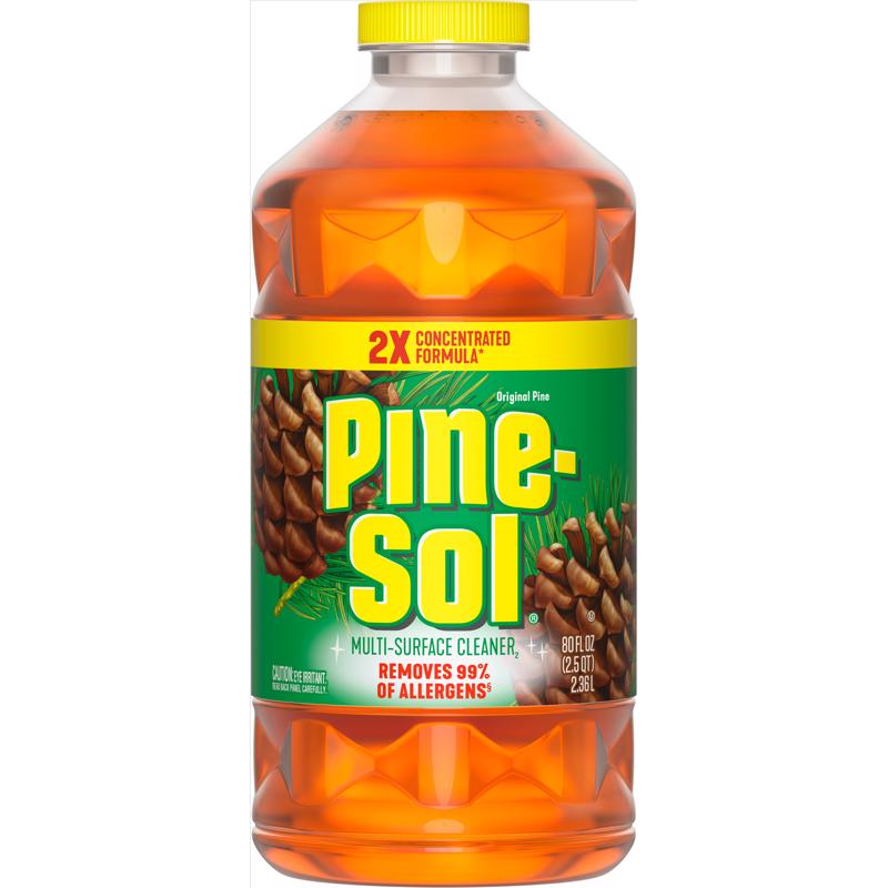 PINE-SOL进口代理批发 Pine-Sol 松香浓缩多表面清洁剂液体 80 液体。盎司。