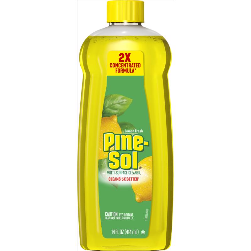 酷牌库|商品详情-PINE-SOL进口代理批发 Pine-Sol 柠檬香味浓缩多用途清洁液 14 盎司盎司。