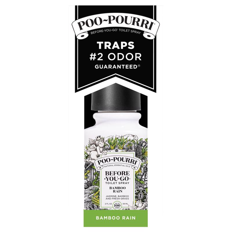 POO-POURRI进口代理批发 Poo-Pourri 竹雨香空气清新剂喷雾 2 盎司液体 1 包