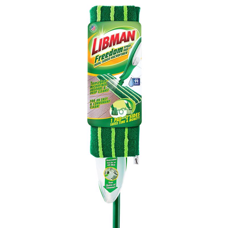 LIBMAN进口代理批发 Libman Freedom 15.5 英寸宽平喷拖把