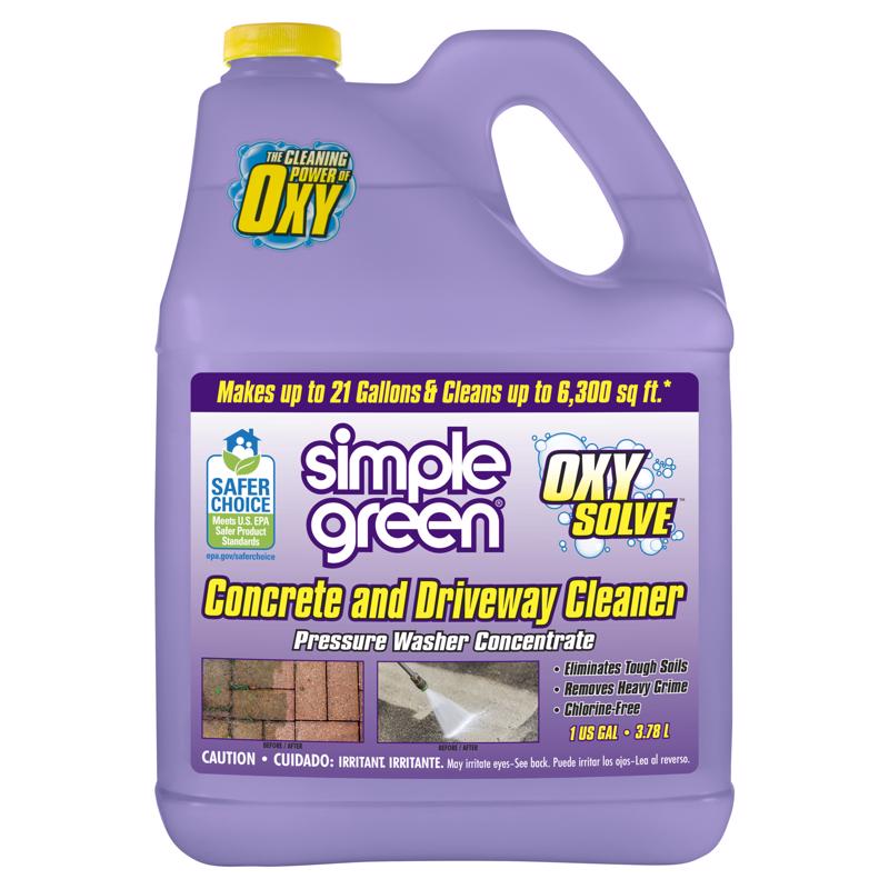 SIMPLE GREEN进口代理批发 Simple Green Oxy Solve 混凝土清洁剂 1 加仑液体