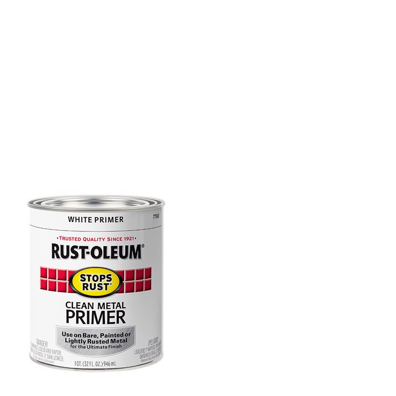 RUST-OLEUM进口代理批发 Rust-Oleum 防锈白色平油基醇酸底漆 1 夸脱