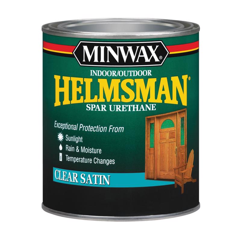 酷牌库|商品详情-MINWAX进口代理批发 Minwax Helmsman Satin 透明油基晶石聚氨酯 1 夸脱