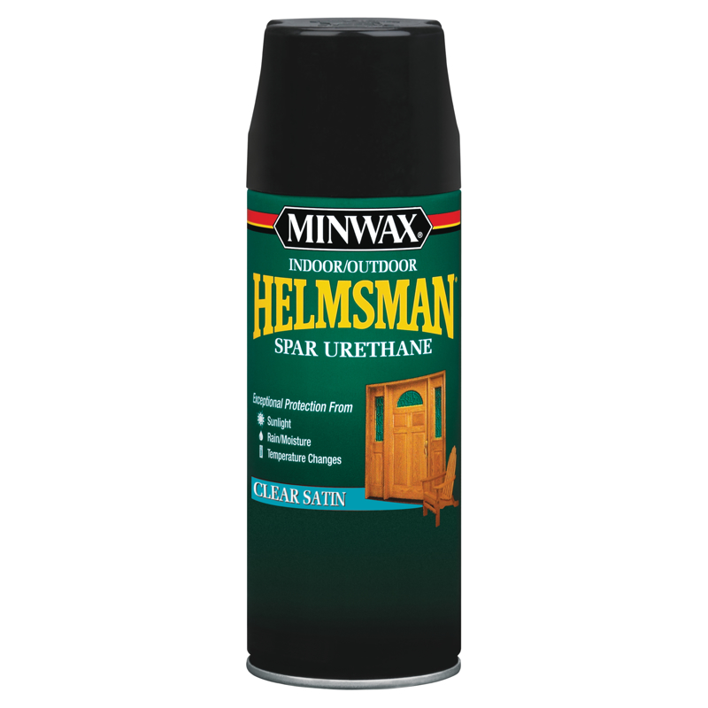 HELMSMAN进口代理批发 Minwax Helmsman Satin 透明油基晶石聚氨酯 11.5 盎司