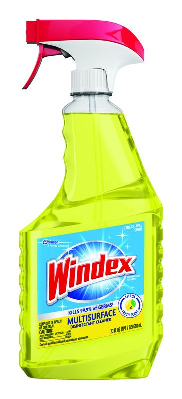 WINDEX进口代理批发 Windex 新鲜柑橘香味多表面清洁液 23 盎司