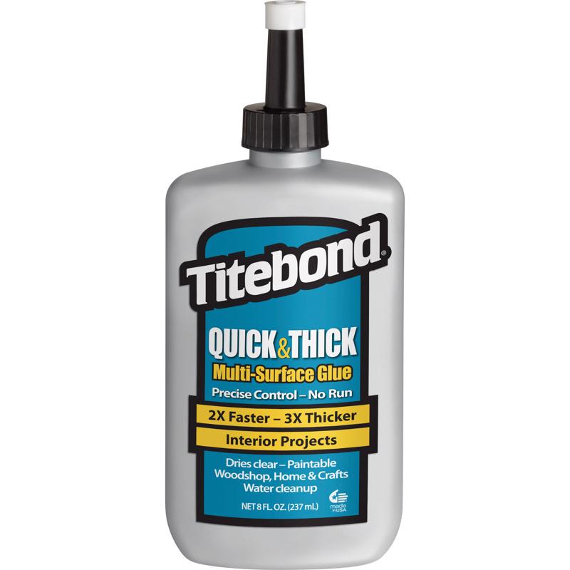 TITEBOND进口代理批发 Titebond Quick & Thick 高强度白胶 8 盎司