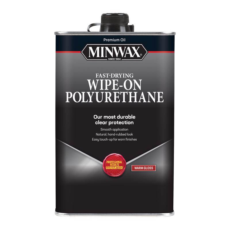 酷牌库|商品详情-MINWAX进口代理批发 Minwax 擦拭式聚光泽透明聚氨酯 1 夸脱